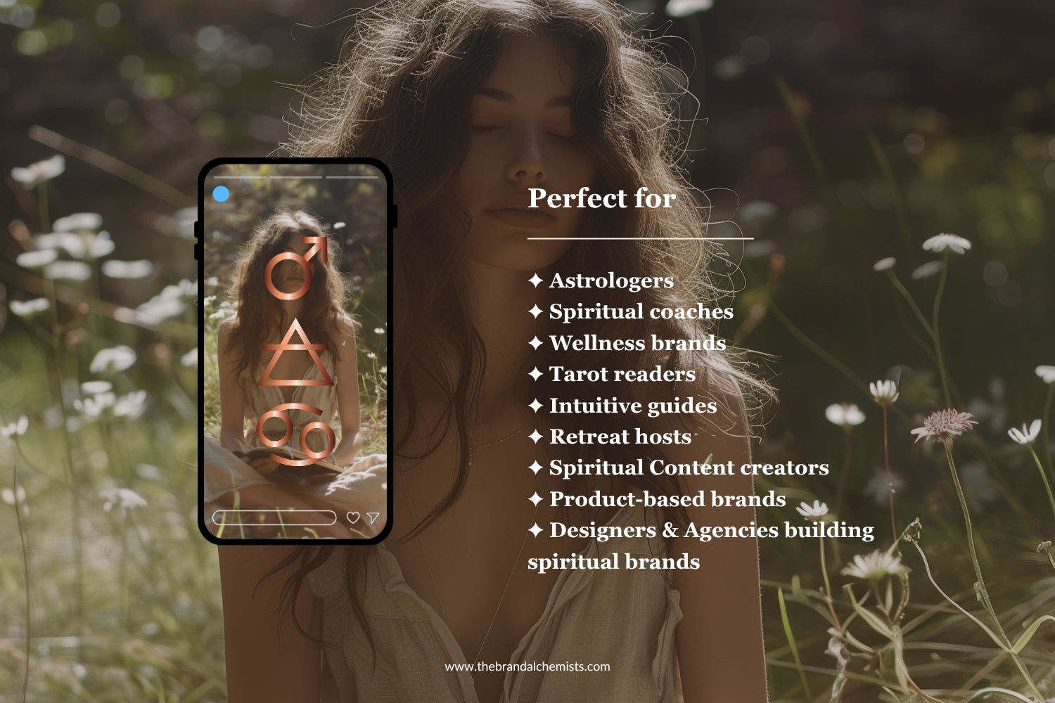 Astrology Design Elements - Metallic Copper