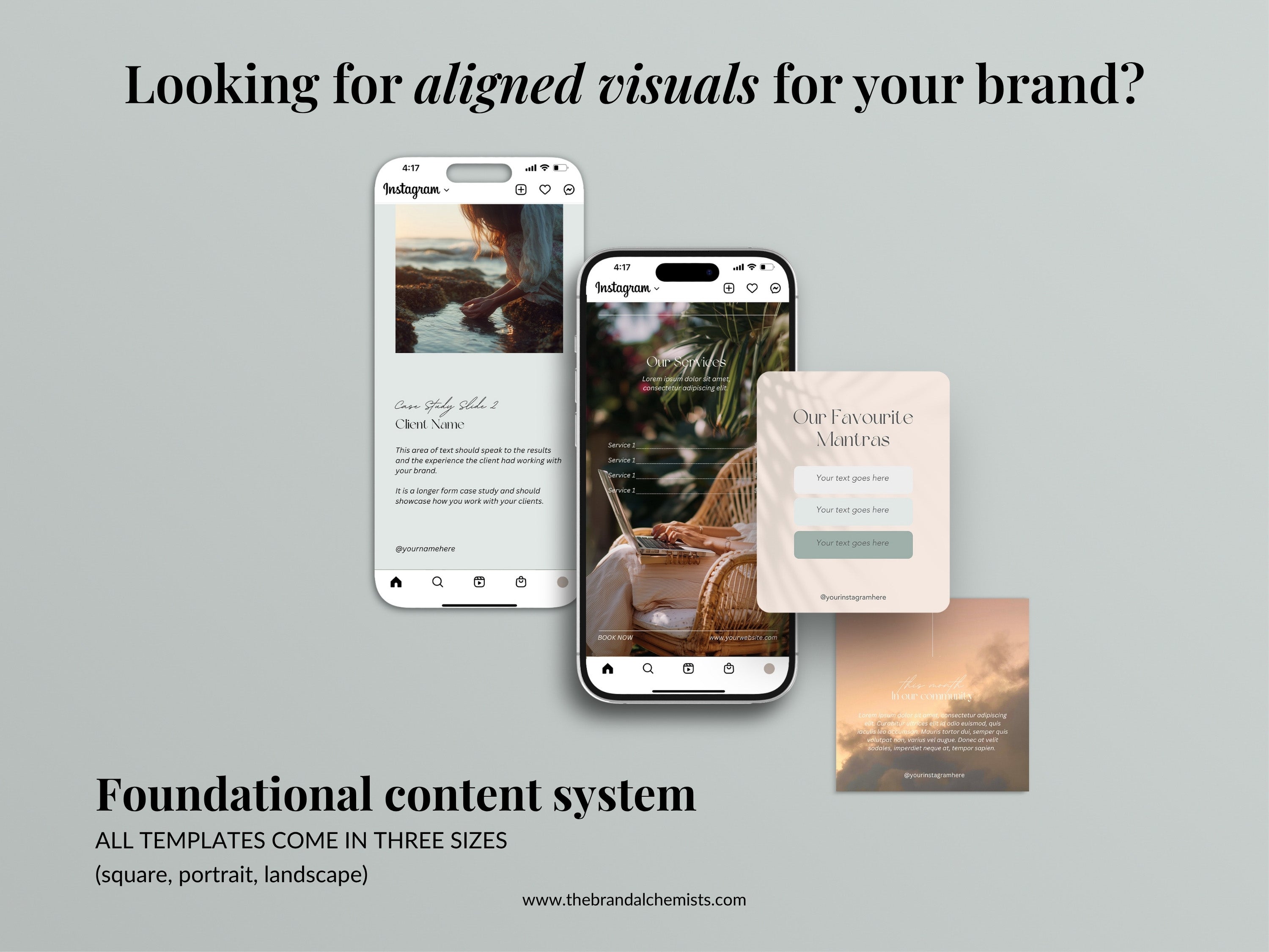 Cosmic Creator - Modern Boho Instagram Post Templates