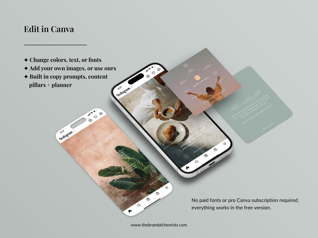 Cosmic Creator - Modern Boho Instagram Post Templates