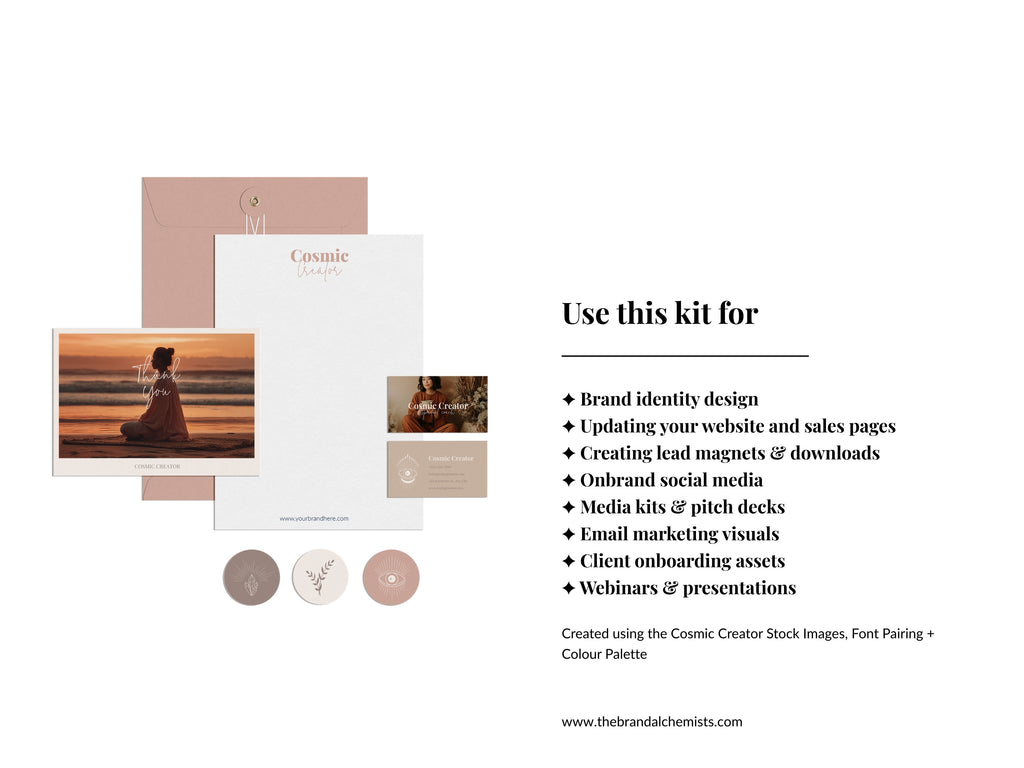 Cosmic Creator Mini Brand Kit Vol 1