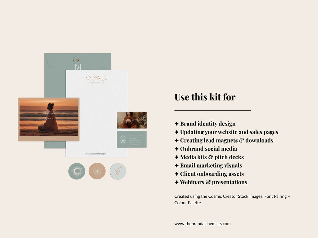 Cosmic Creator Mini Brand Kit Vol 2