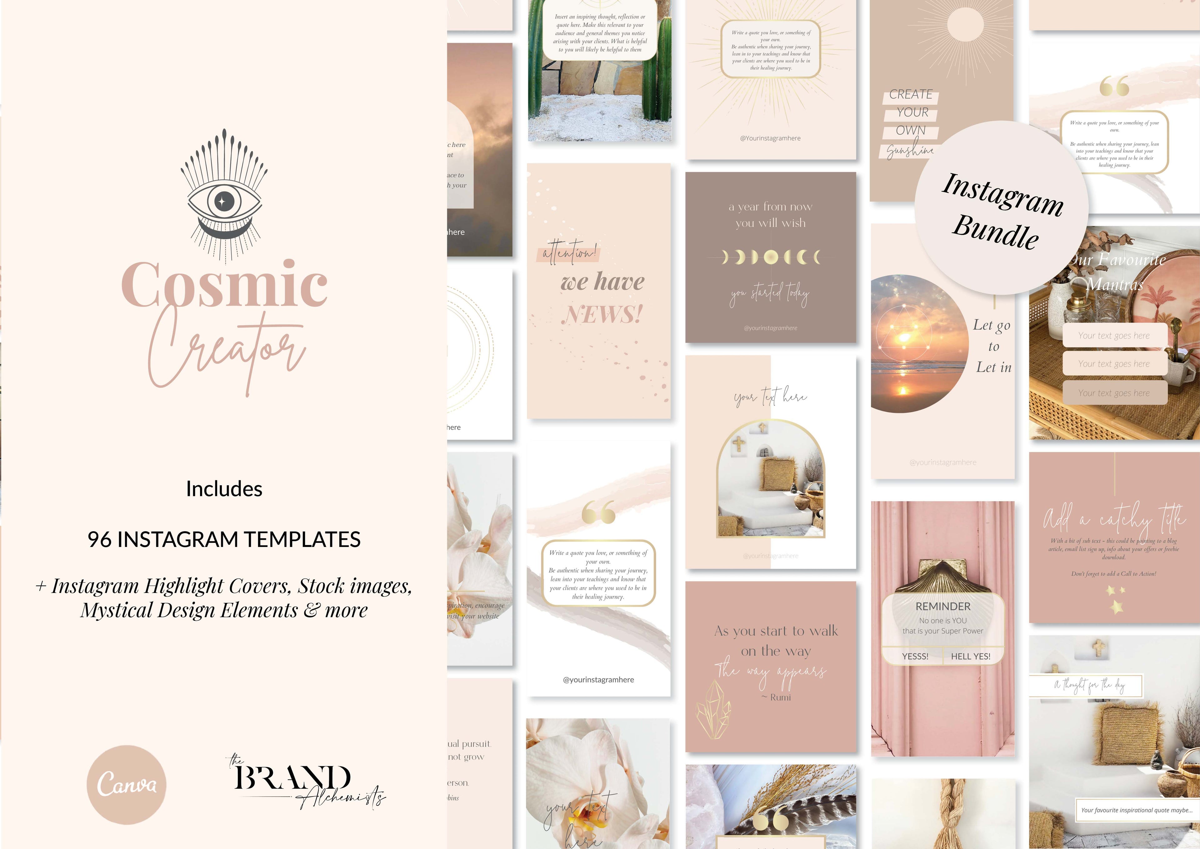 Cosmic Creator Instagram Bundle