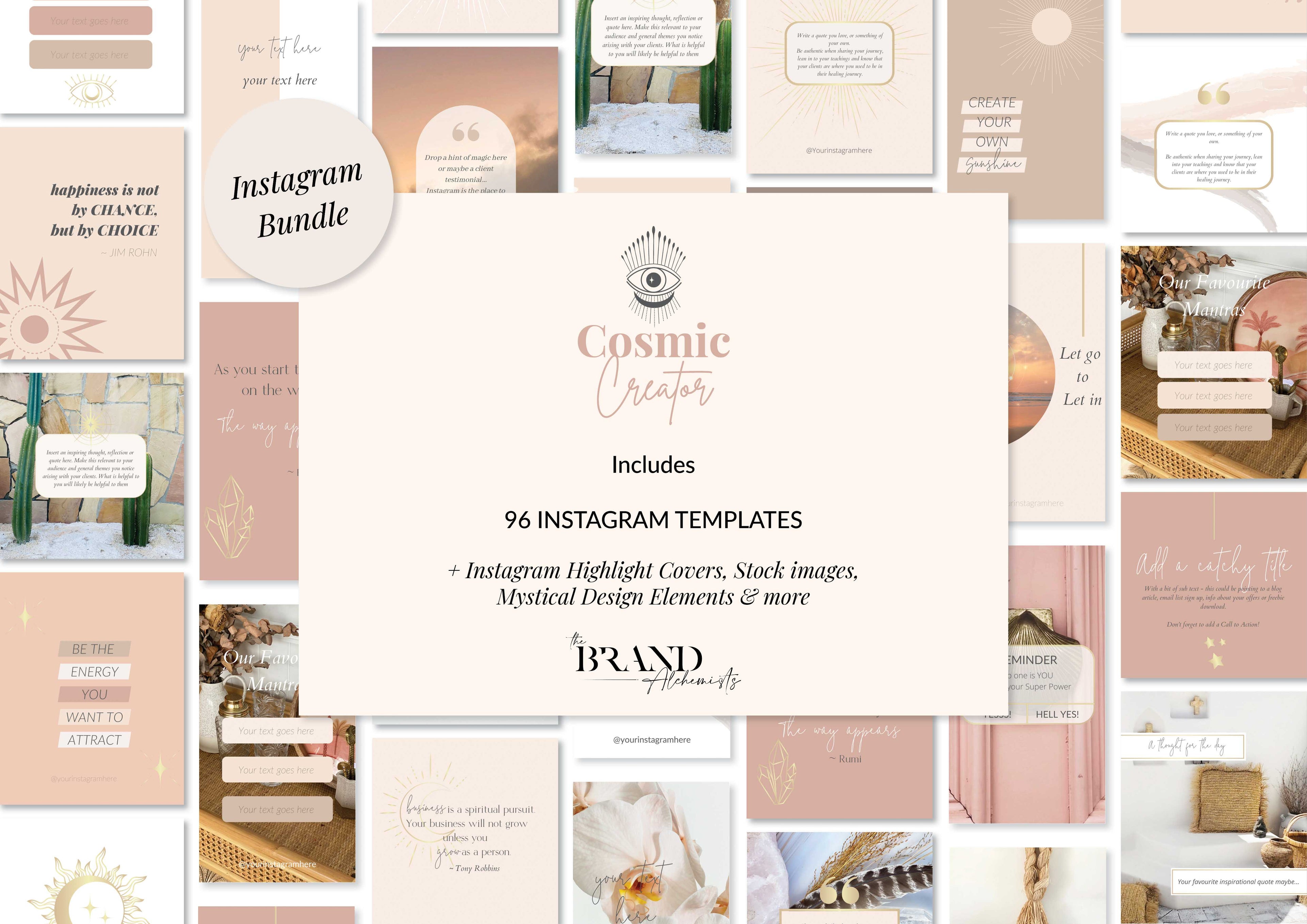 Cosmic Creator Instagram Bundle
