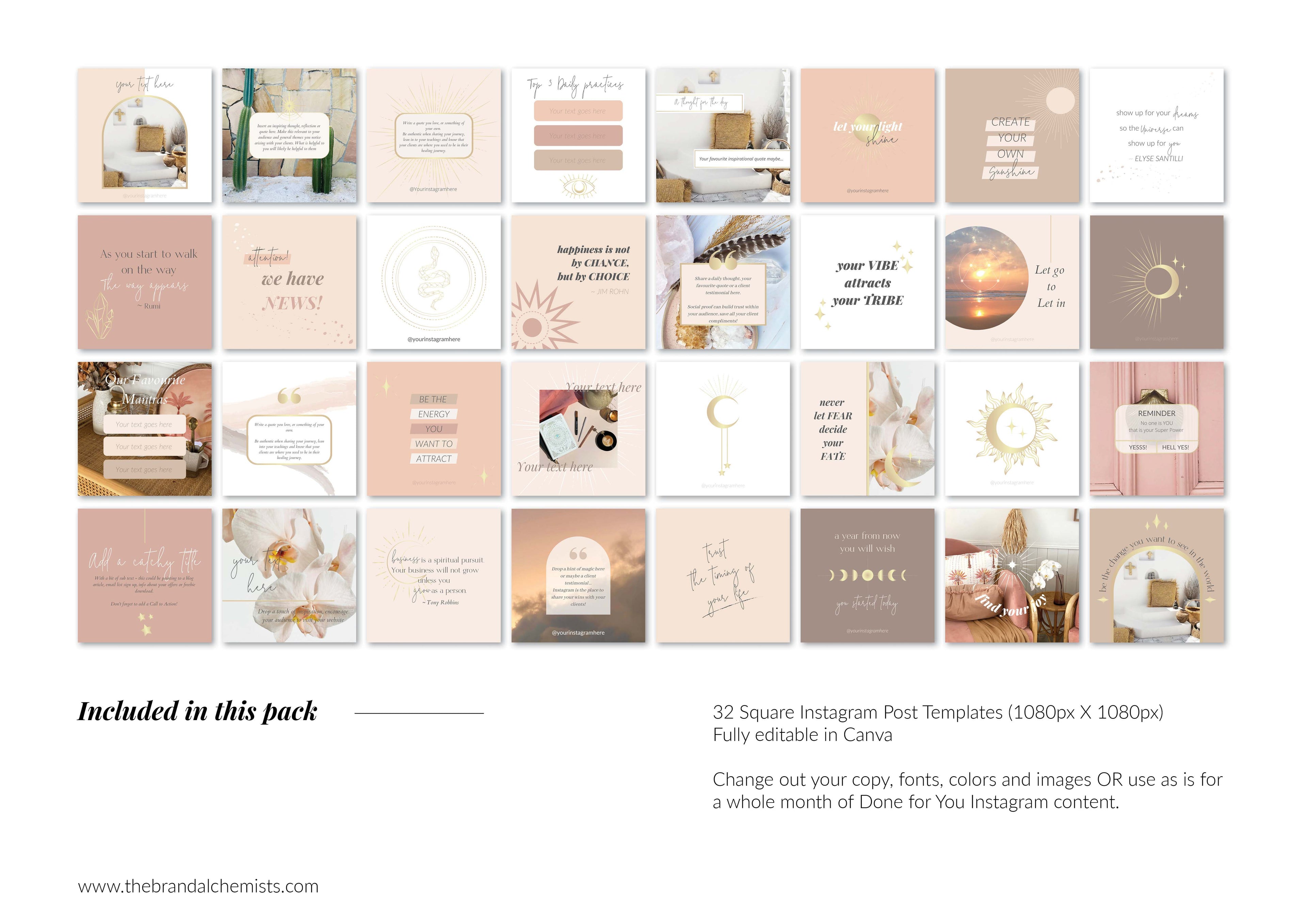 Cosmic Creator Instagram Bundle