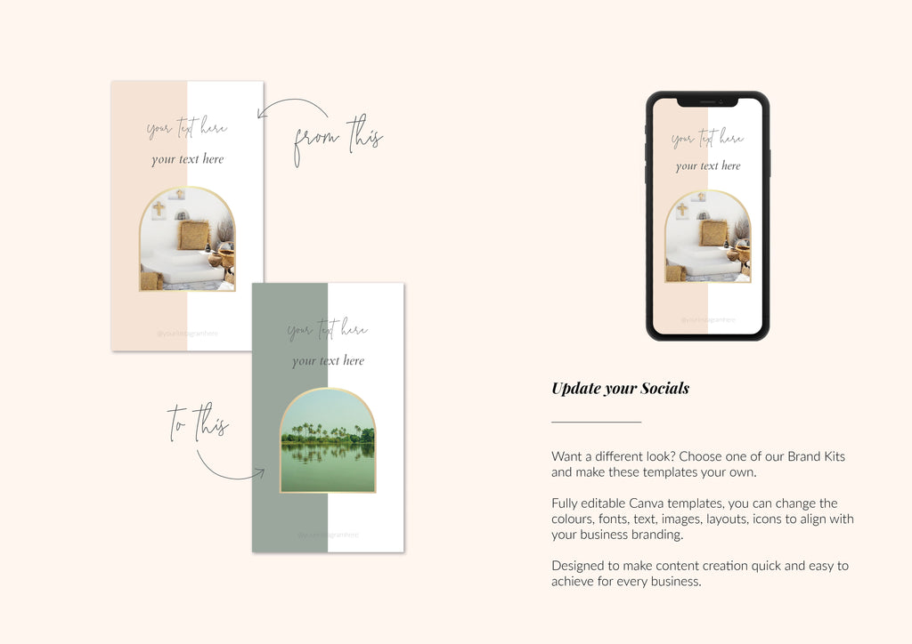 Cosmic Creator Instagram Story Templates