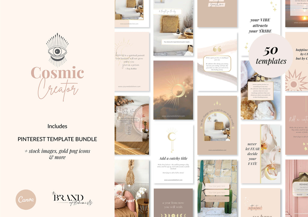 Cosmic Creator Pinterest Bundle