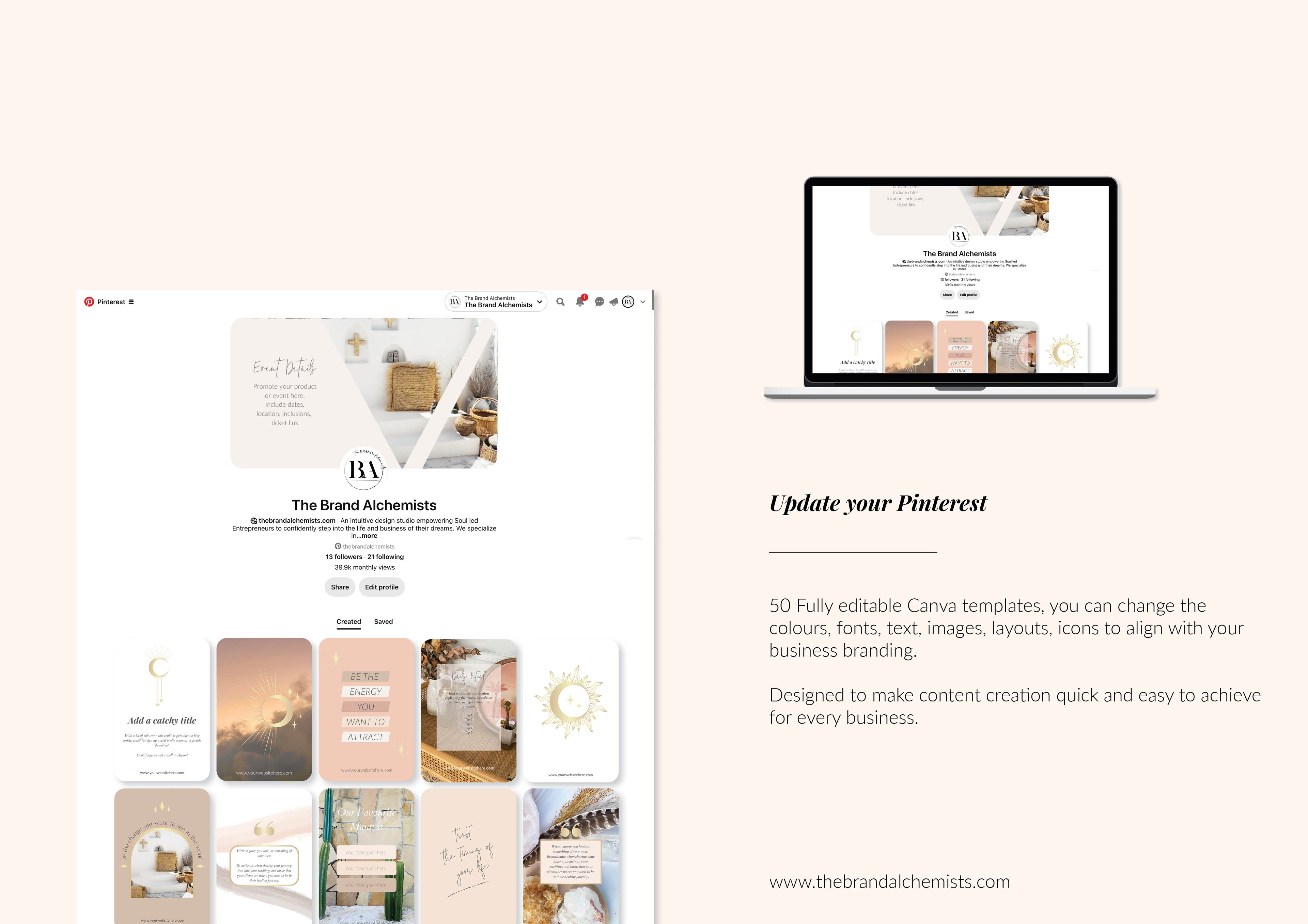 Cosmic Creator Pinterest Bundle