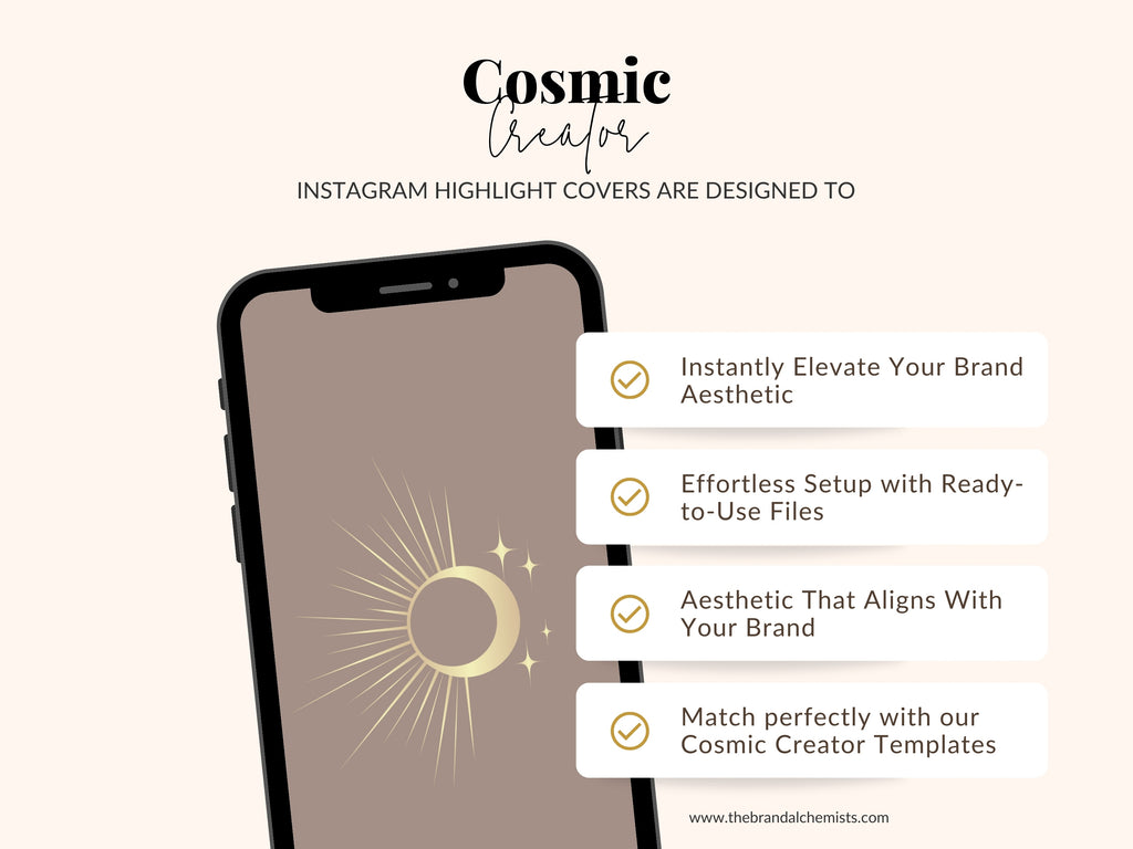 Cosmic Creator Instagram Highlight Covers
