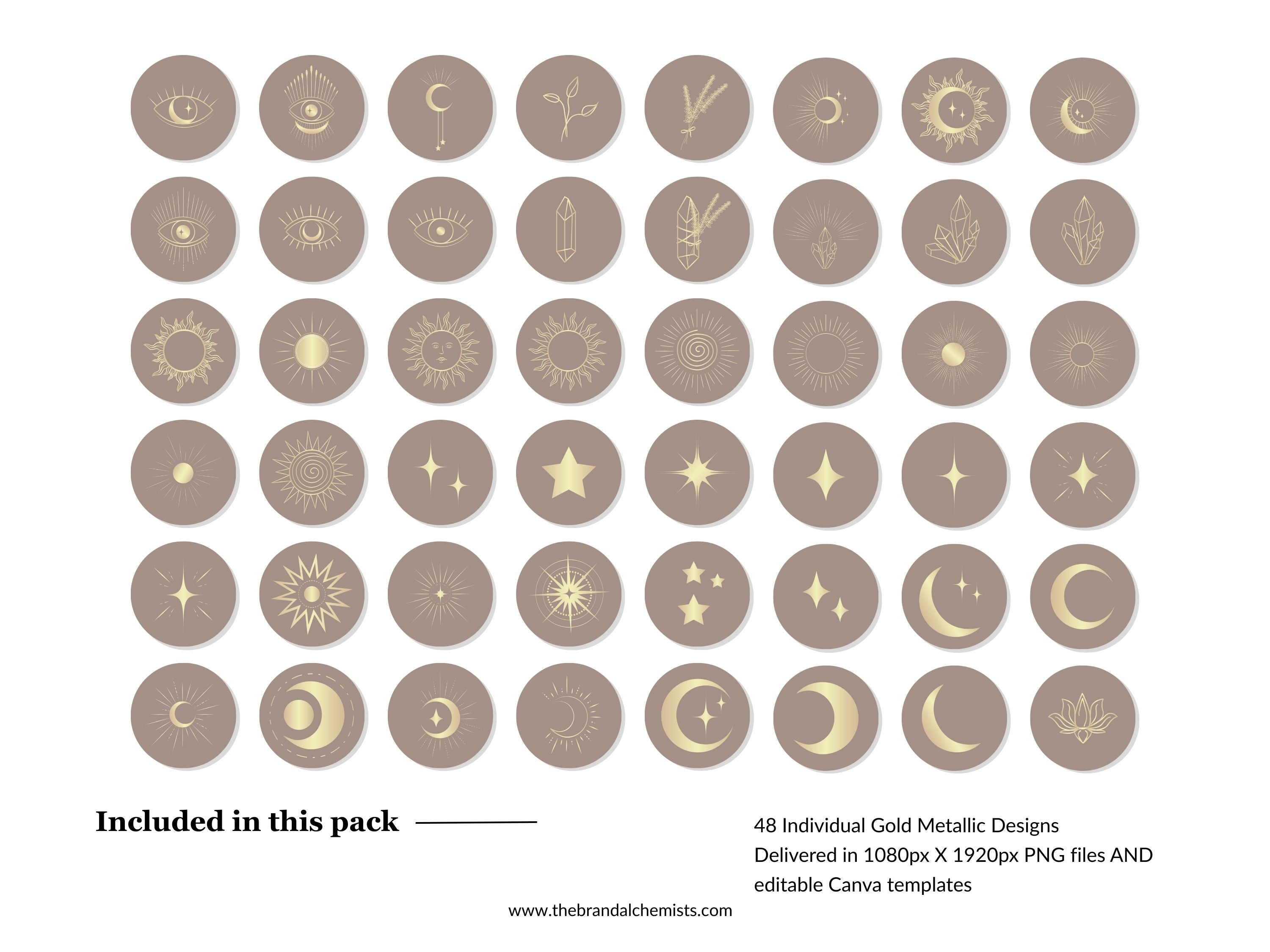 Cosmic Creator Instagram Highlight Covers