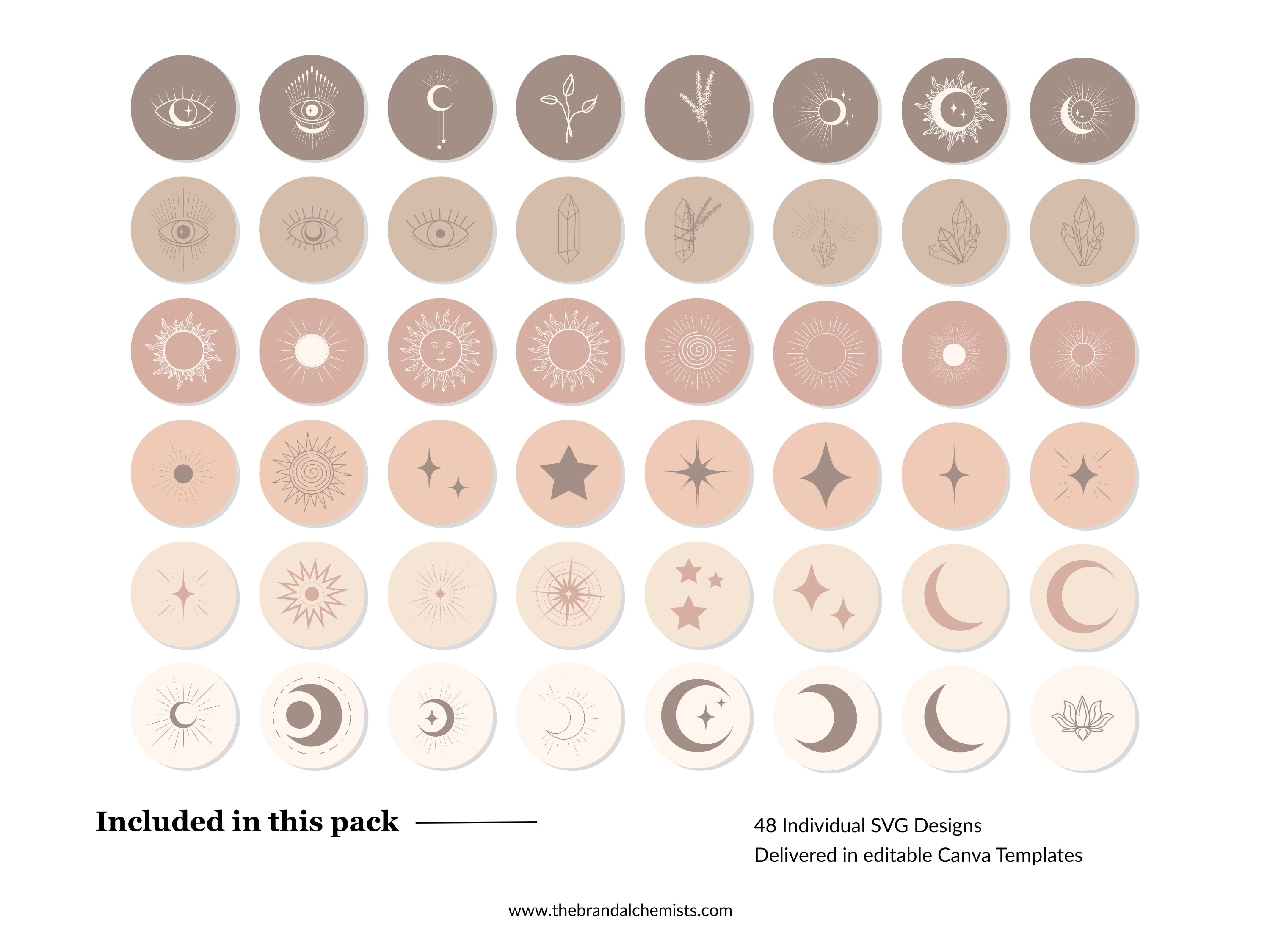 Cosmic Creator Instagram Highlight Covers