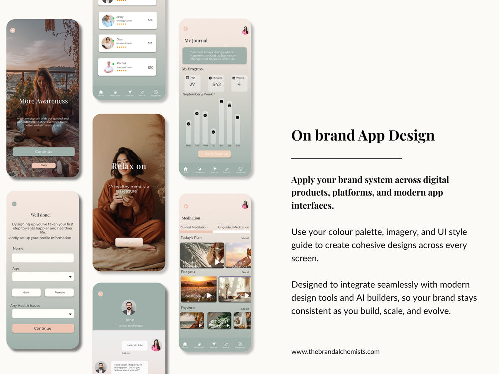 Cosmic Creator Brand System + UI Kit Vol. 2