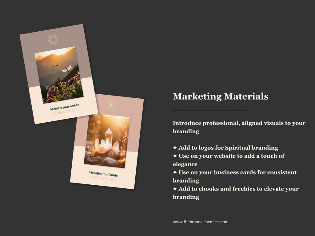 Mystical Design Elements - Metallic Gold