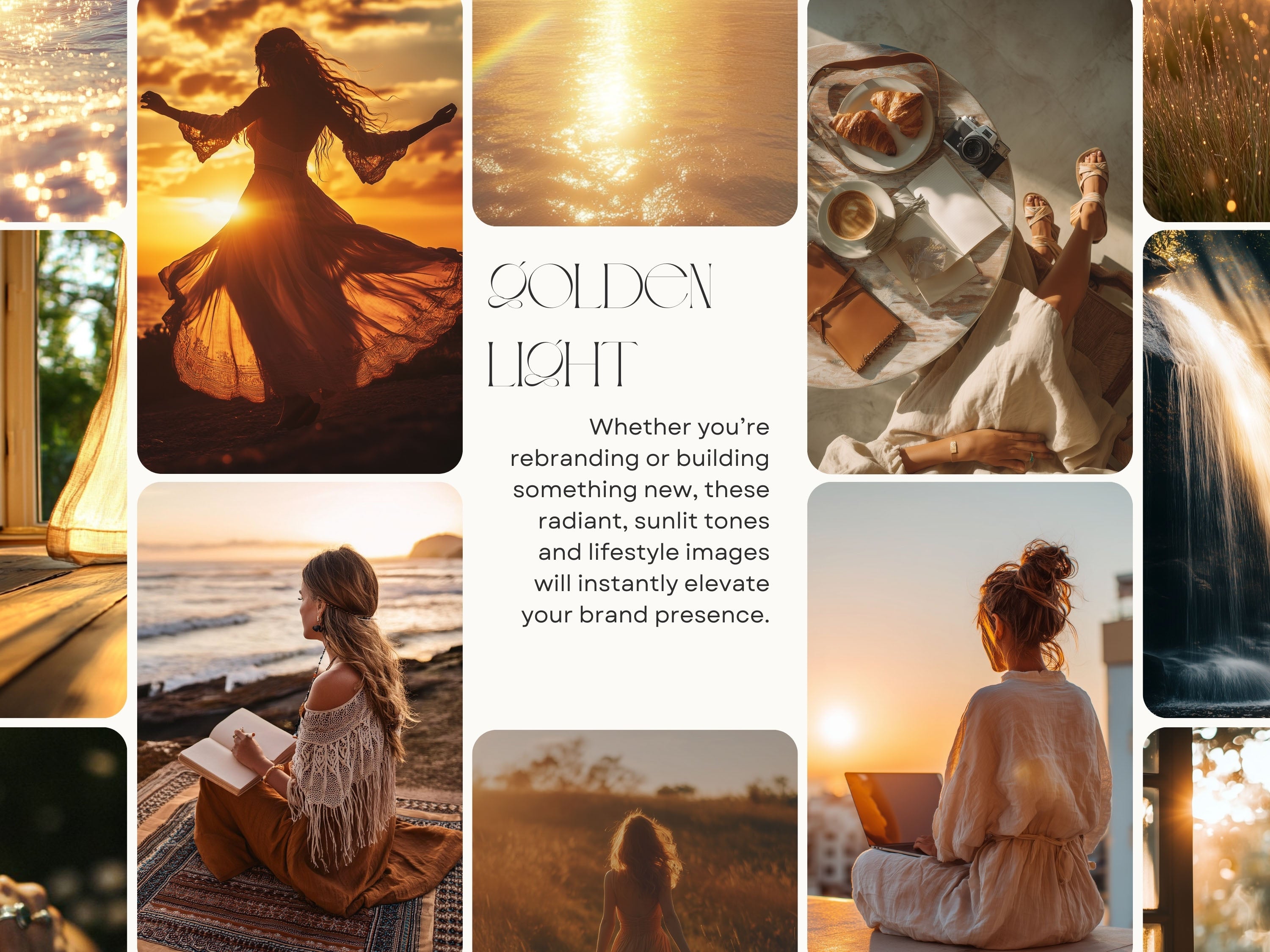 Golden Hour Mini Brand Kit Vol 1