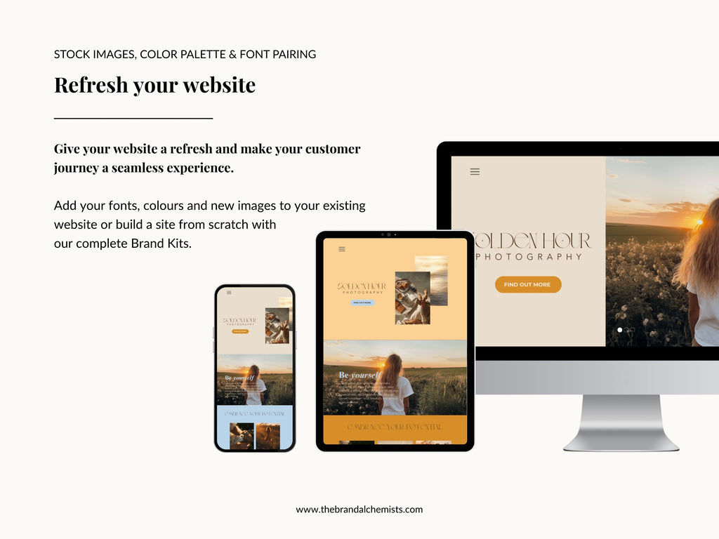 Golden Hour Mini Brand Kit Vol 1