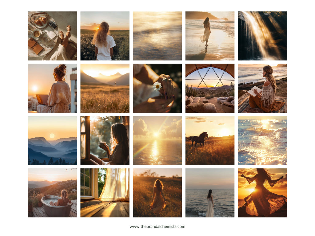 Golden Hour Mini Brand Kit Vol 1