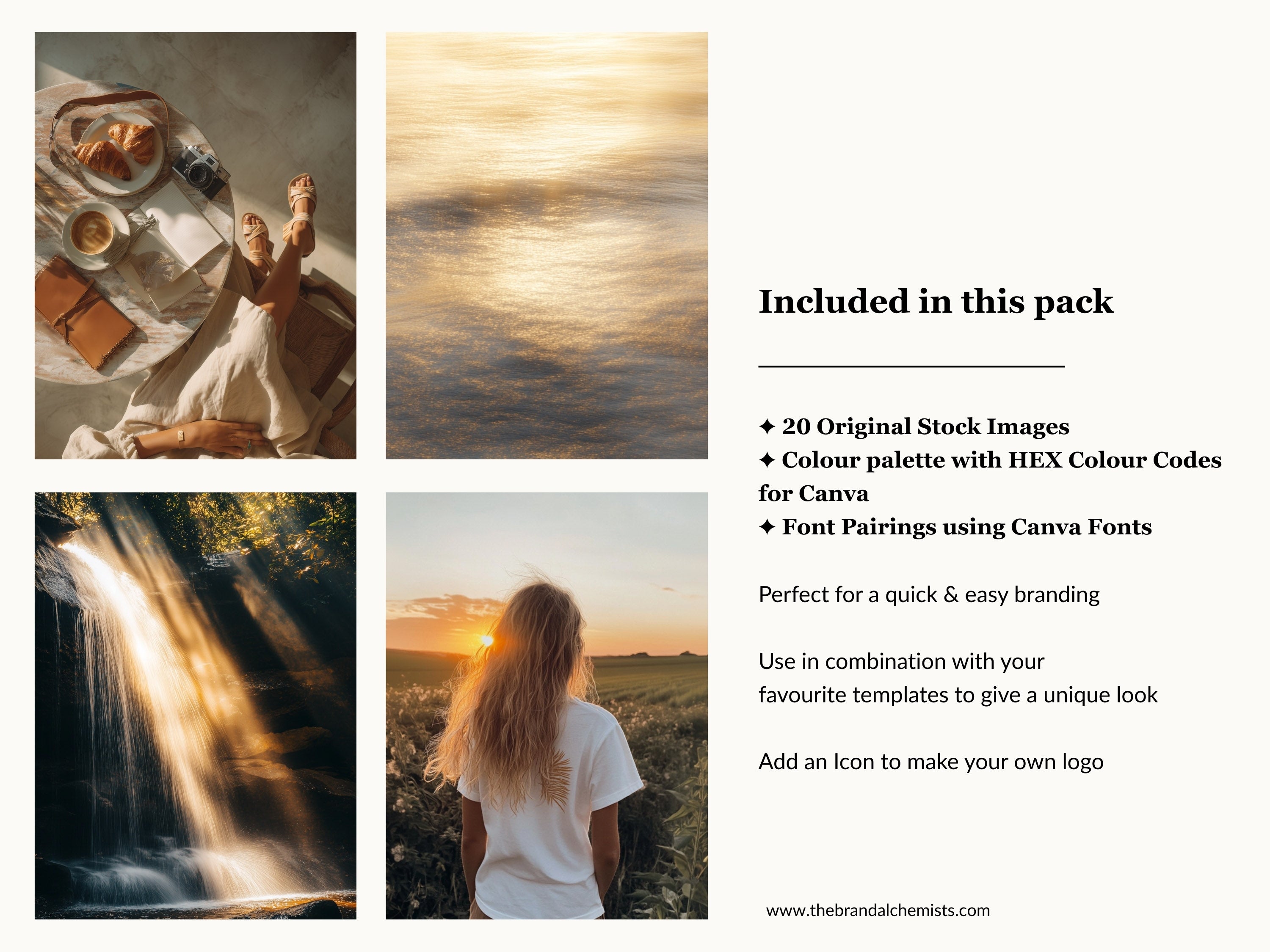 Golden Hour Mini Brand Kit Vol 1