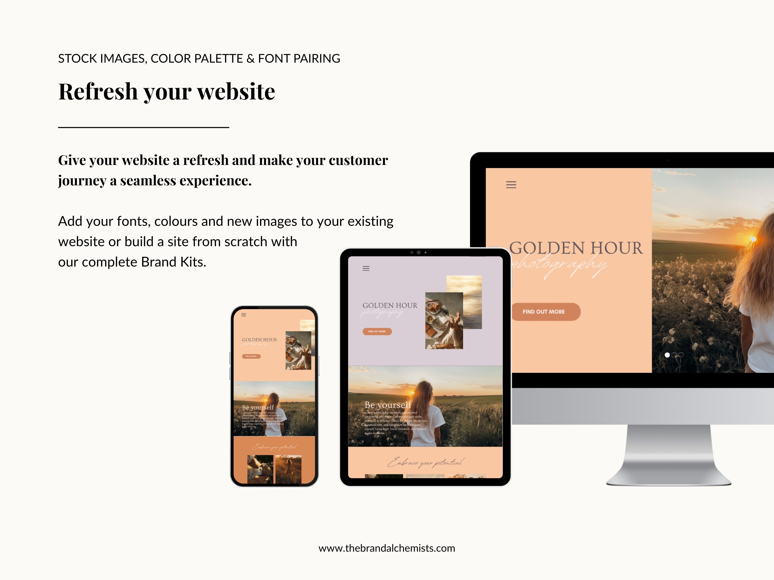 Golden Hour Mini Brand Kit Vol 2