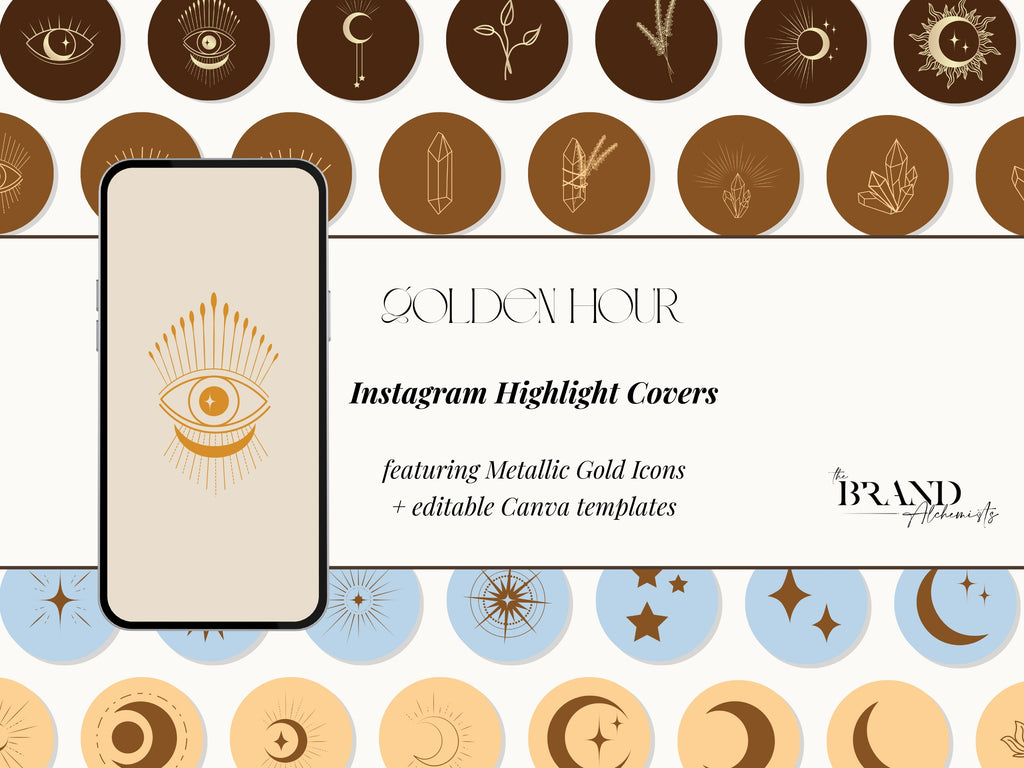 Golden Hour Instagram Highlight Covers