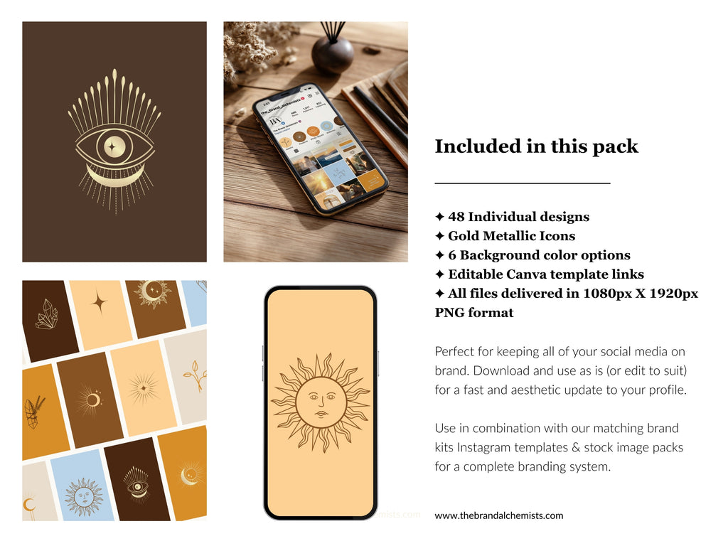 Golden Hour Instagram Highlight Covers