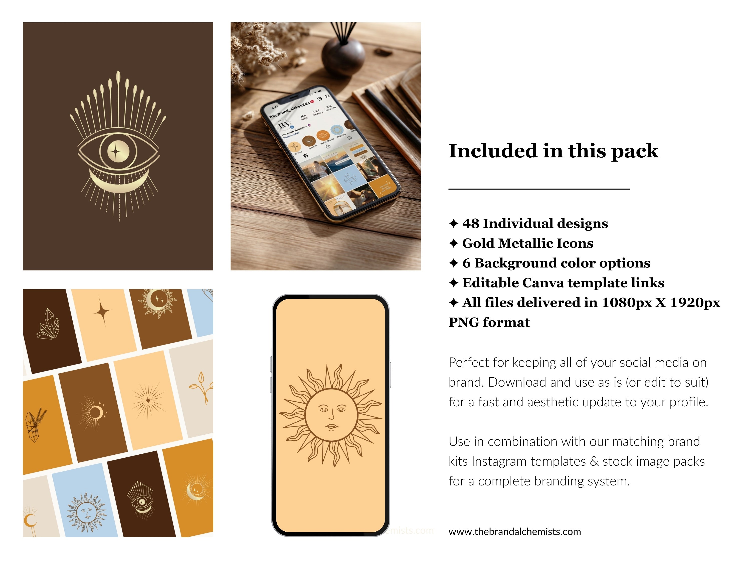 Golden Hour Instagram Highlight Covers