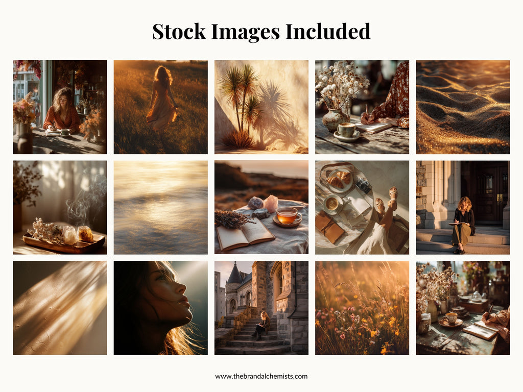 Golden Hour Instagram Foundations Templates