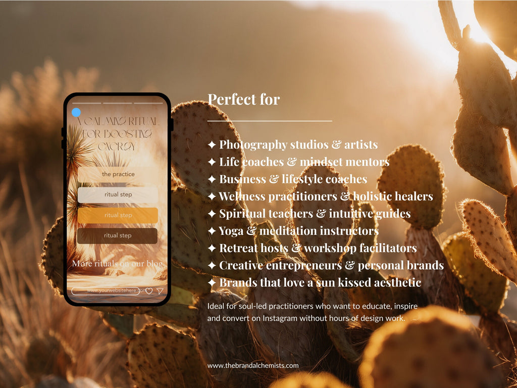 Golden Hour Instagram Foundations Templates