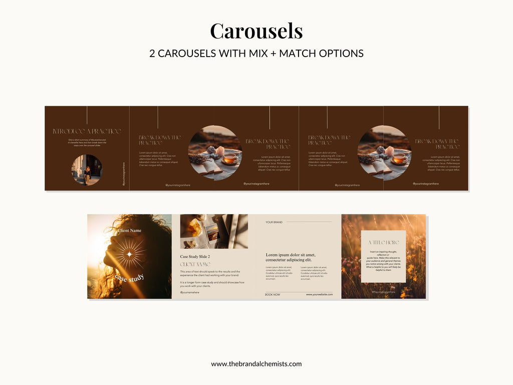 Golden Hour Instagram Foundations Templates