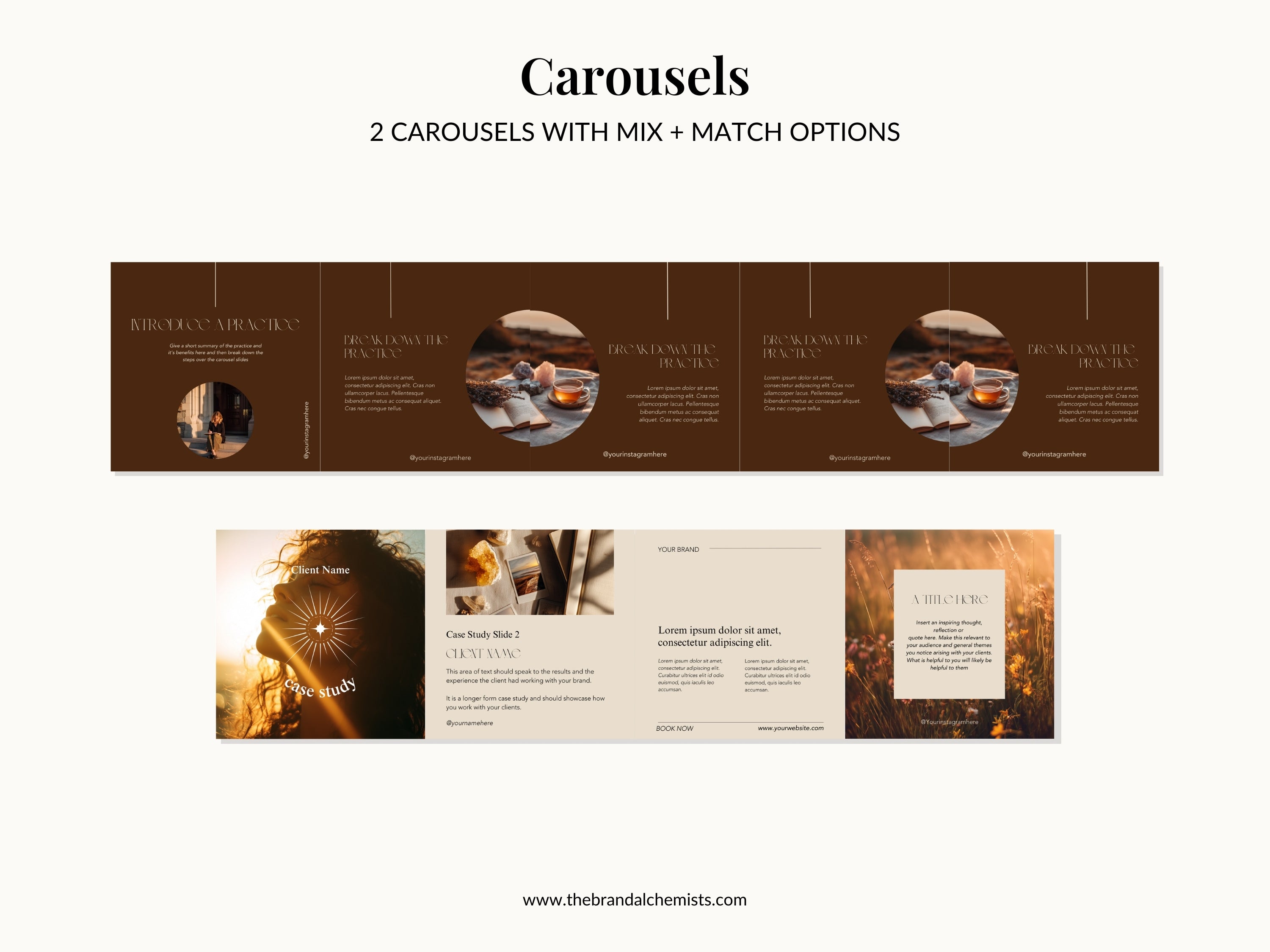 Golden Hour Instagram Foundations Templates