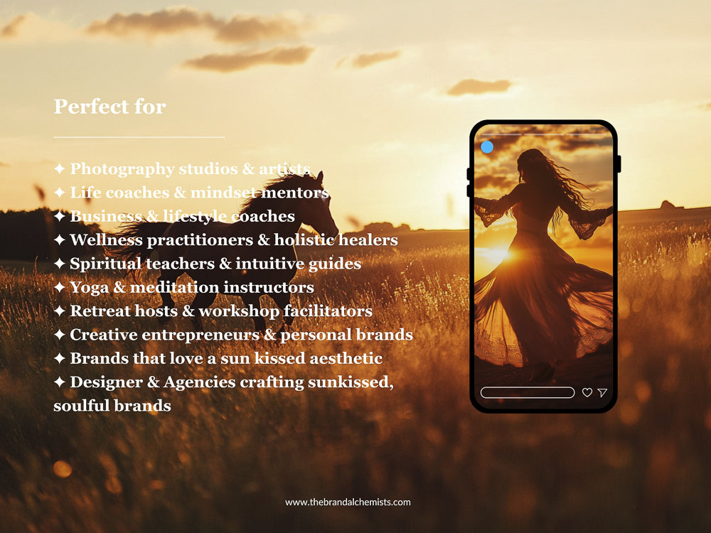 Golden Hour Brand System + UI Kit Vol. 1