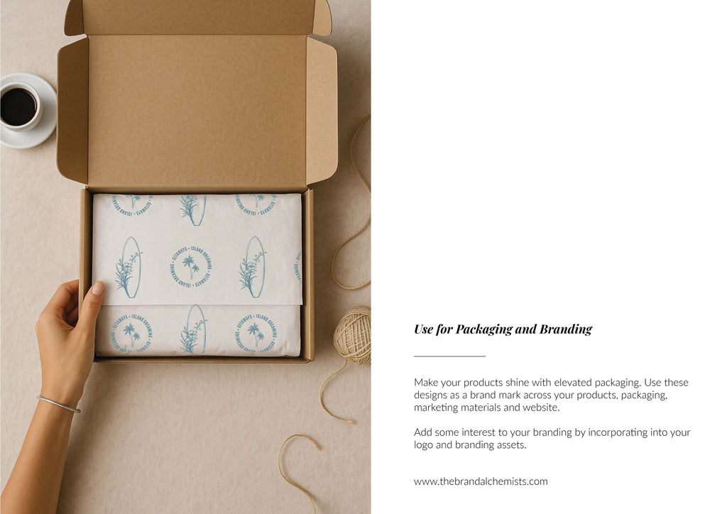 Island Dreaming SVG Design Elements