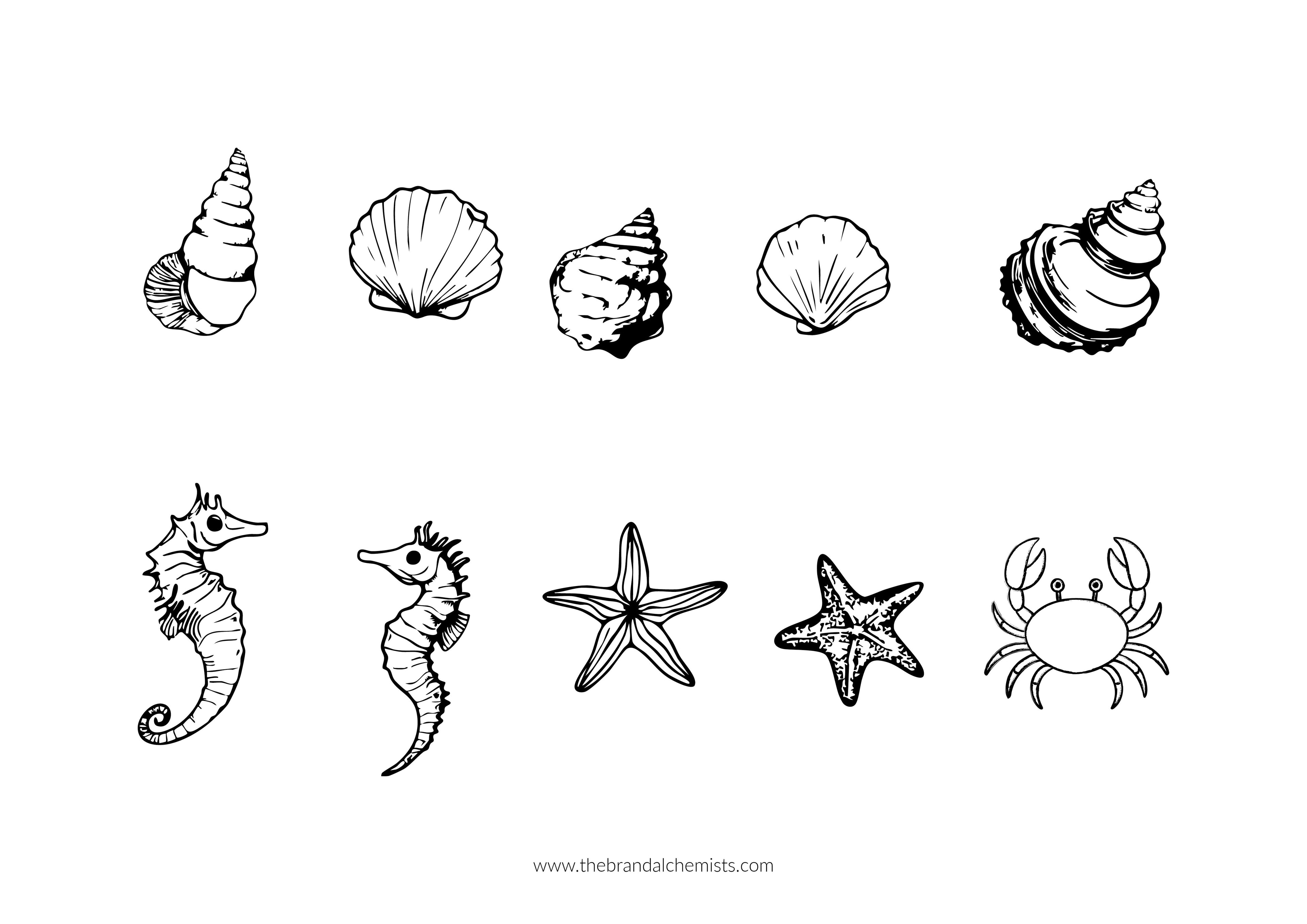 Island Dreaming SVG Design Elements