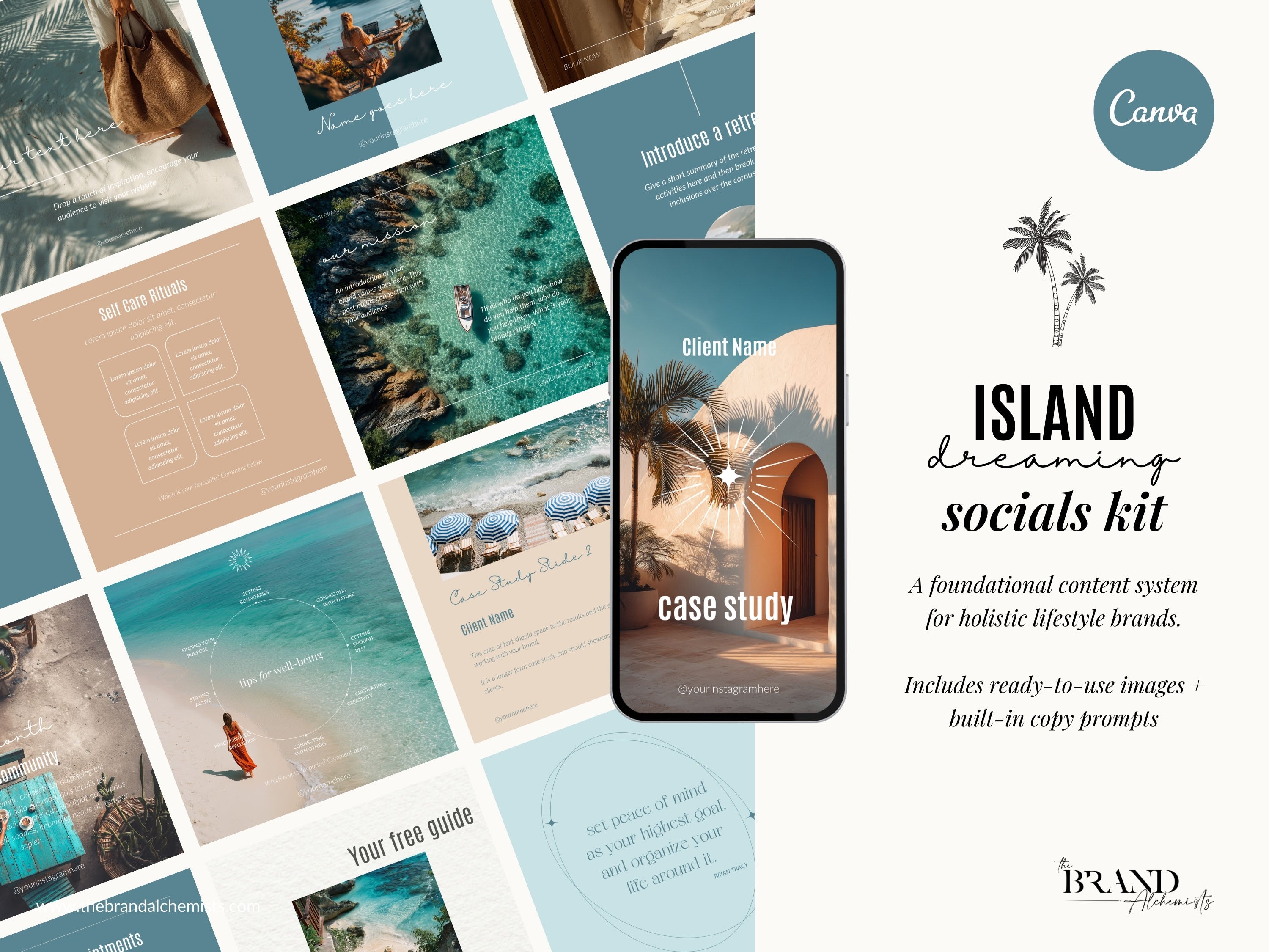 Island Dreaming Instagram Foundations Templates