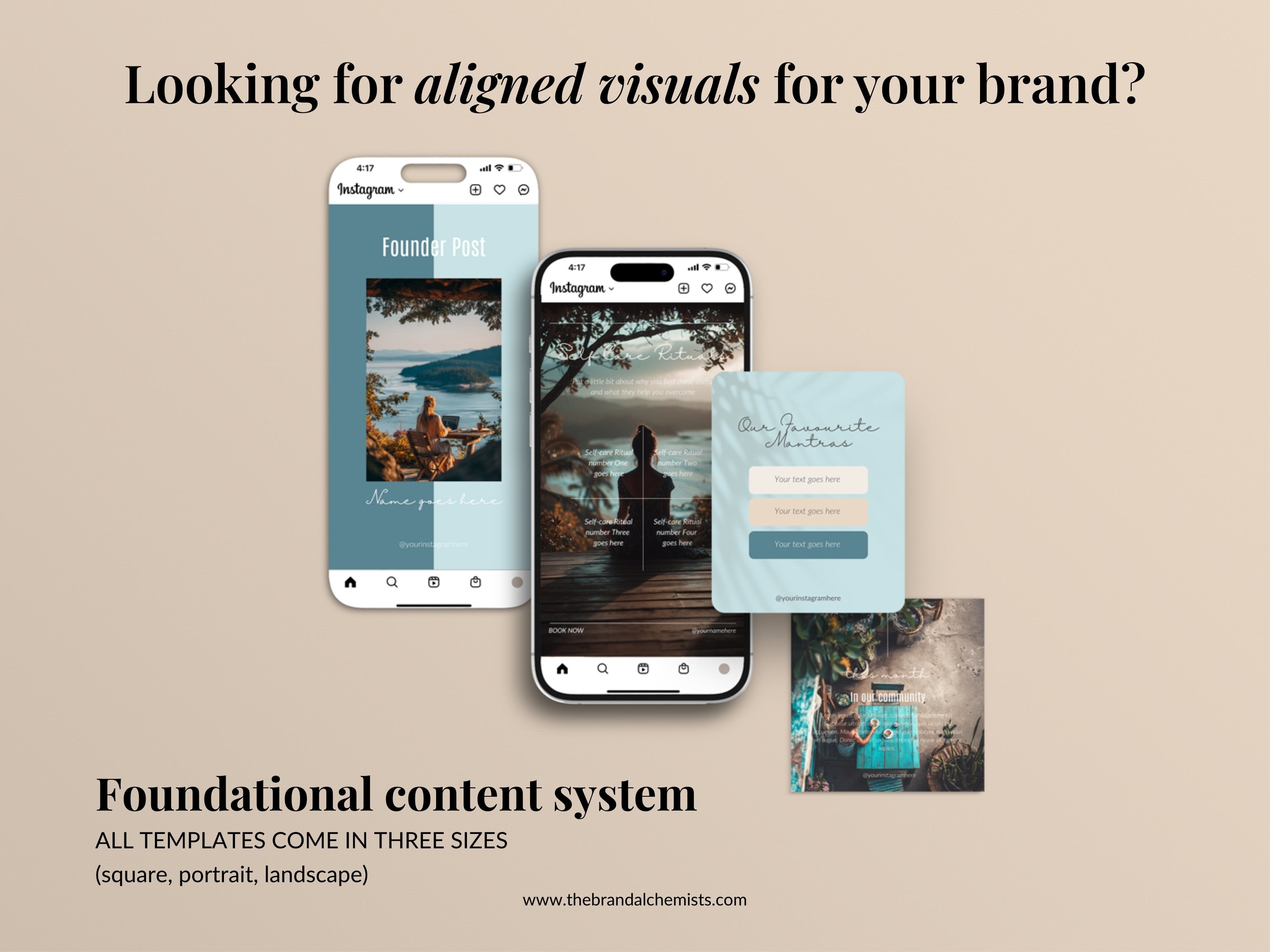Island Dreaming Instagram Foundations Templates