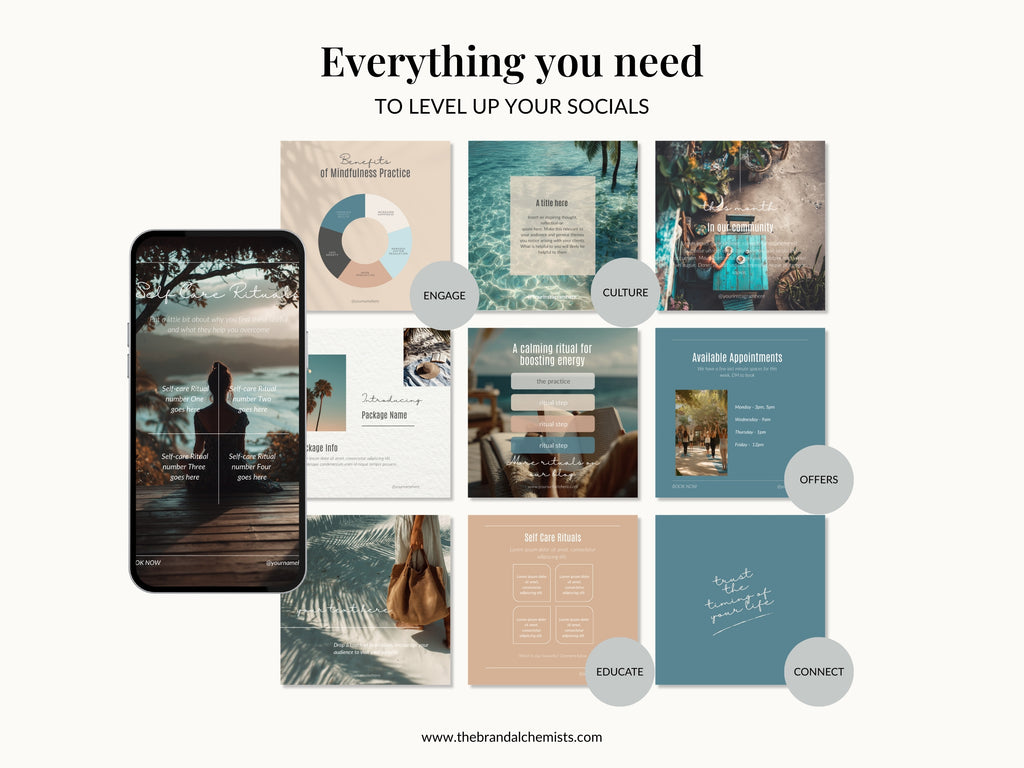 Island Dreaming Instagram Foundations Templates