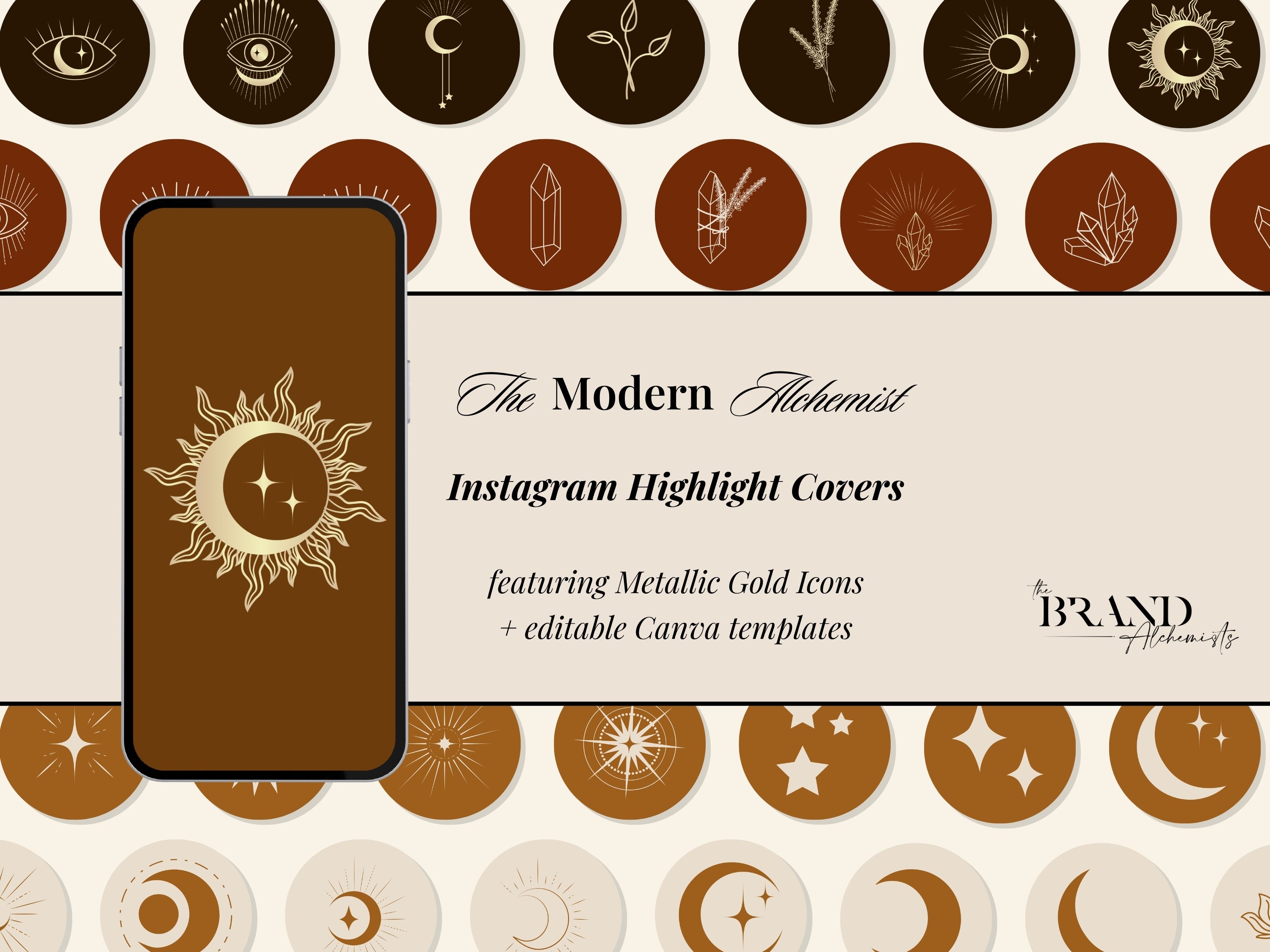 The Modern Alchemist Instagram Highlight Covers