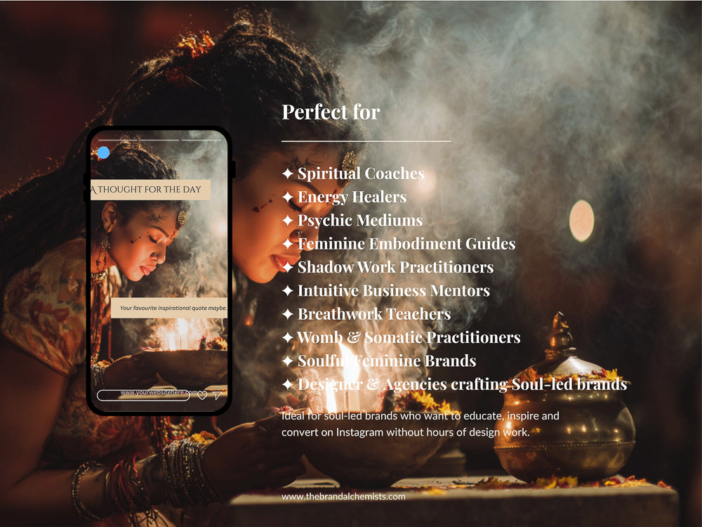 The Modern Alchemist Instagram Foundations Templates