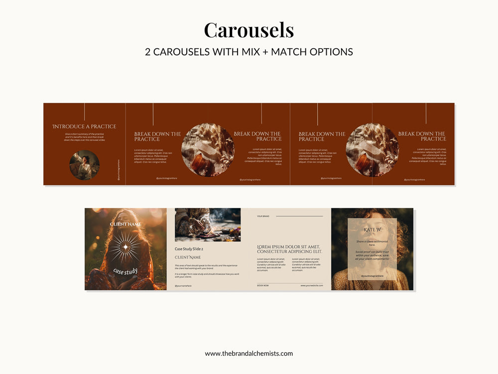 The Modern Alchemist Instagram Foundations Templates