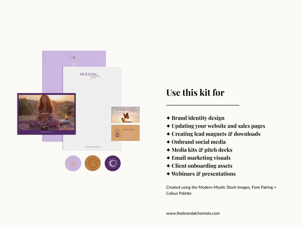 Modern Mystic Mini Brand Kit Vol 1