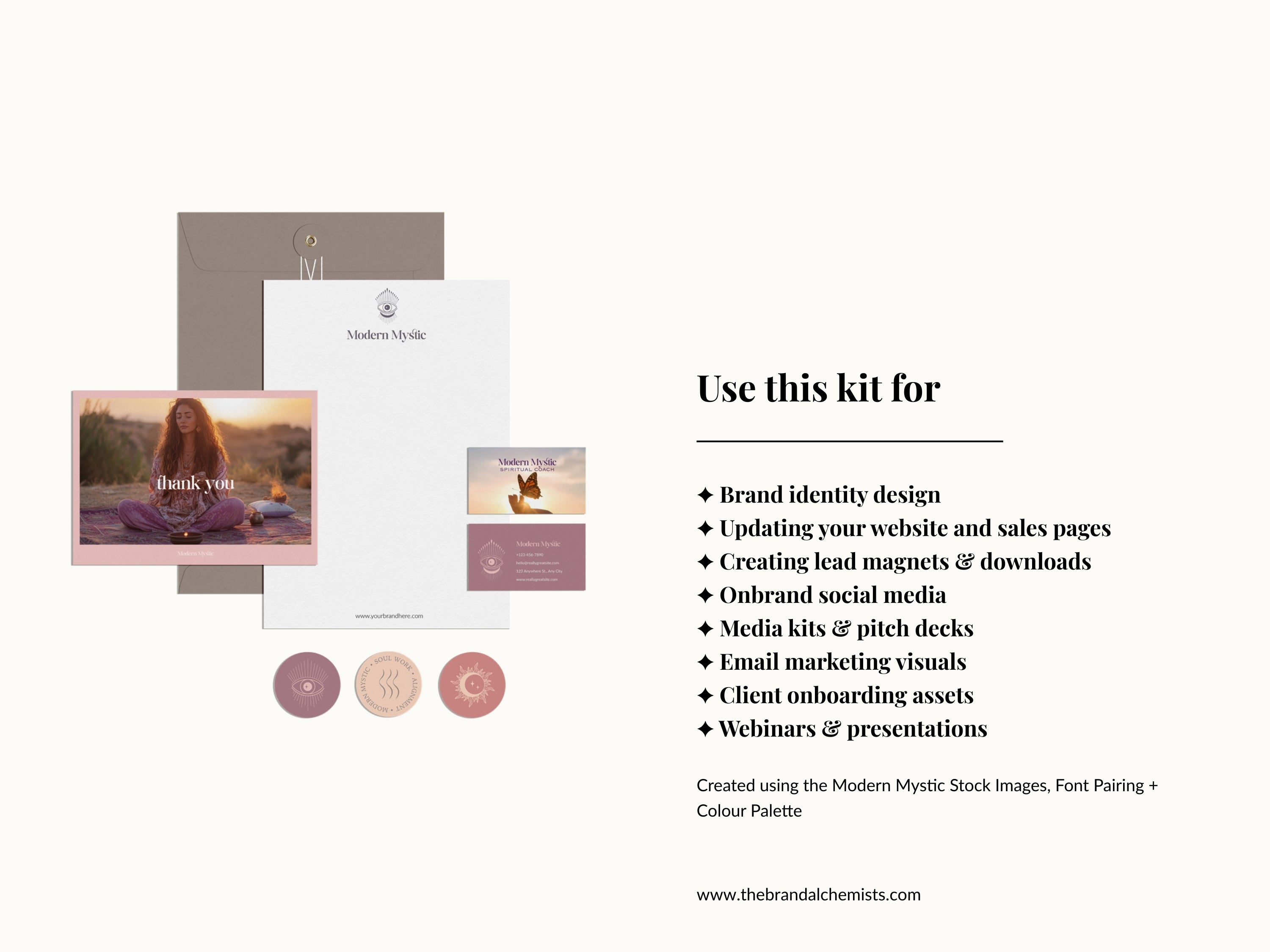 Modern Mystic Mini Brand Kit Vol 2