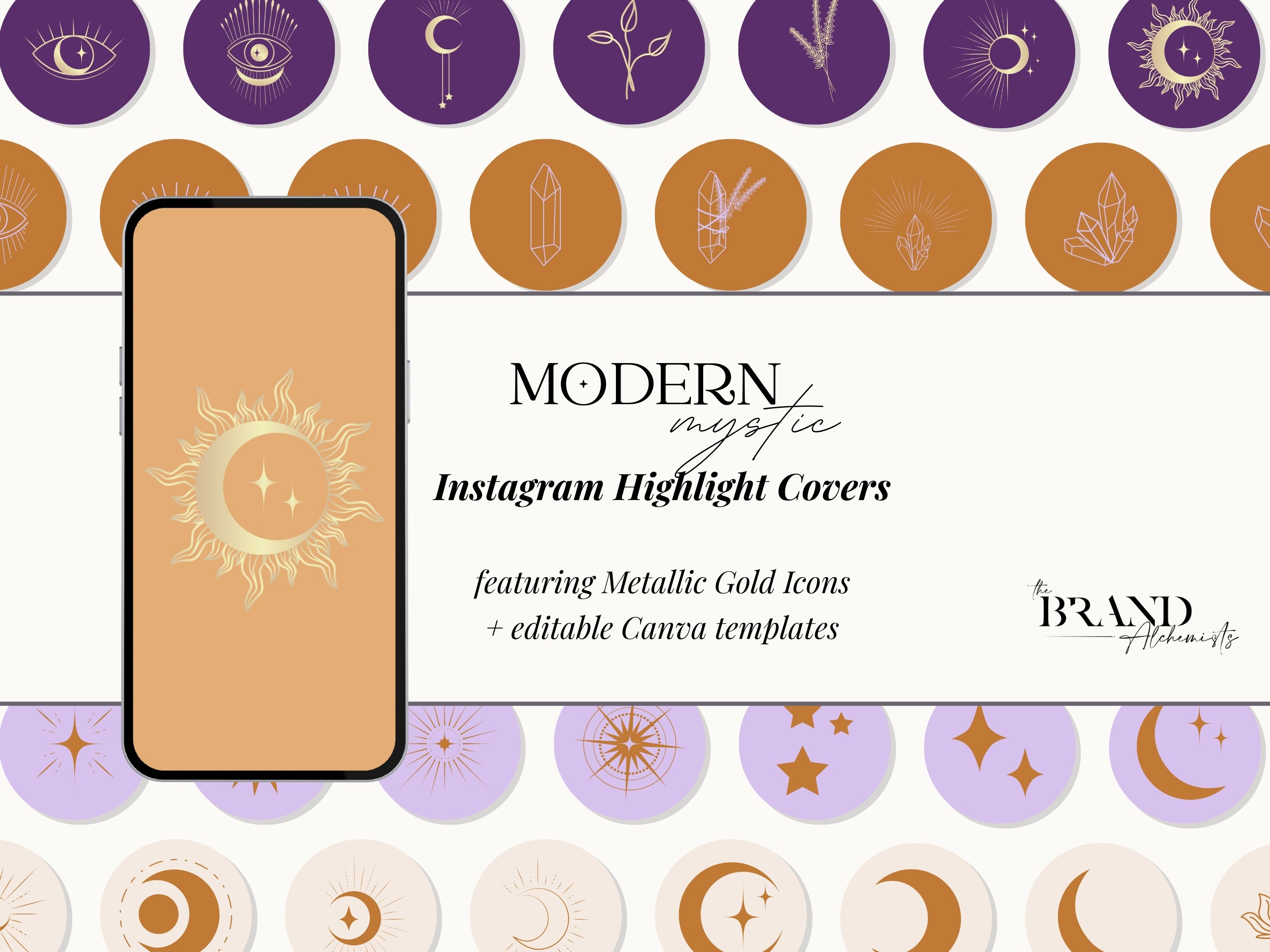Modern Mystic Instagram Highlight Covers