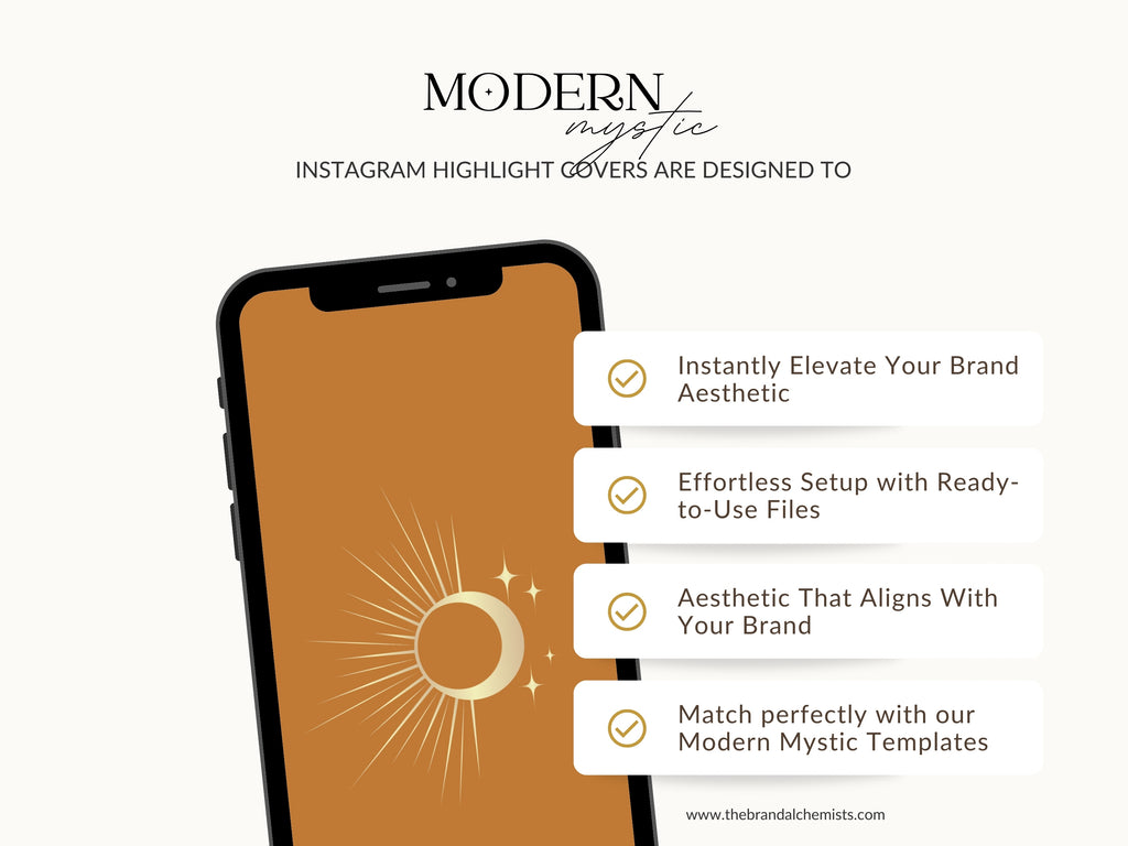 Modern Mystic Instagram Highlight Covers