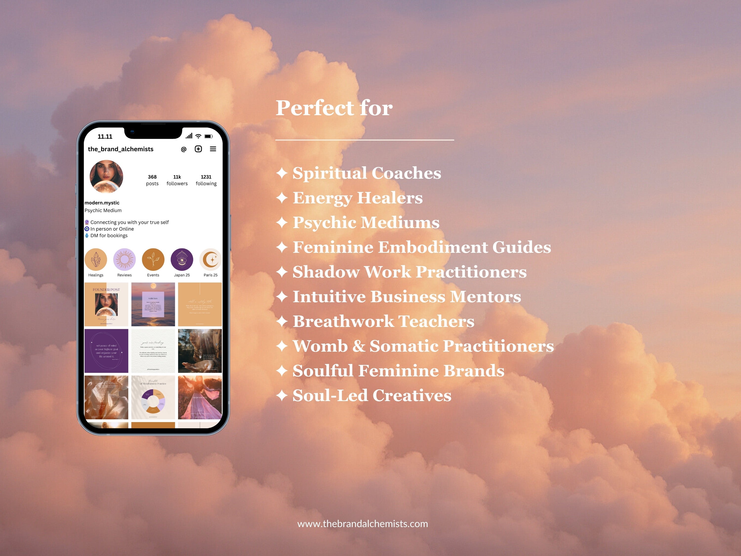 Modern Mystic Instagram Highlight Covers