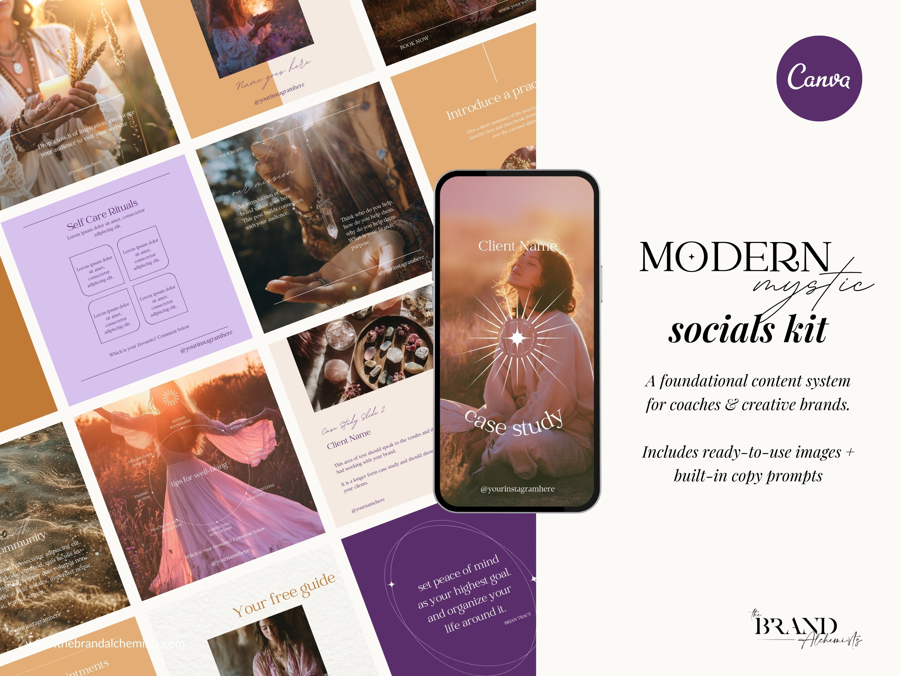 Modern Mystic Instagram Foundations Templates