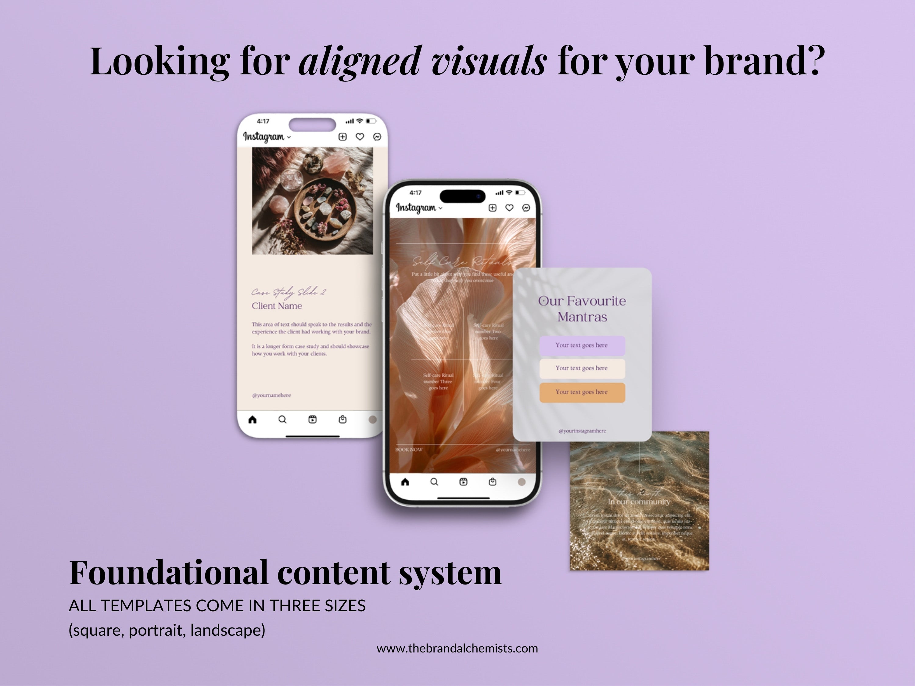 Modern Mystic Instagram Foundations Templates