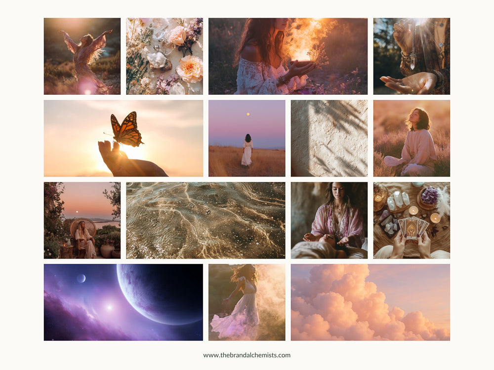 Modern Mystic Brand System + UI Kit Vol. 1