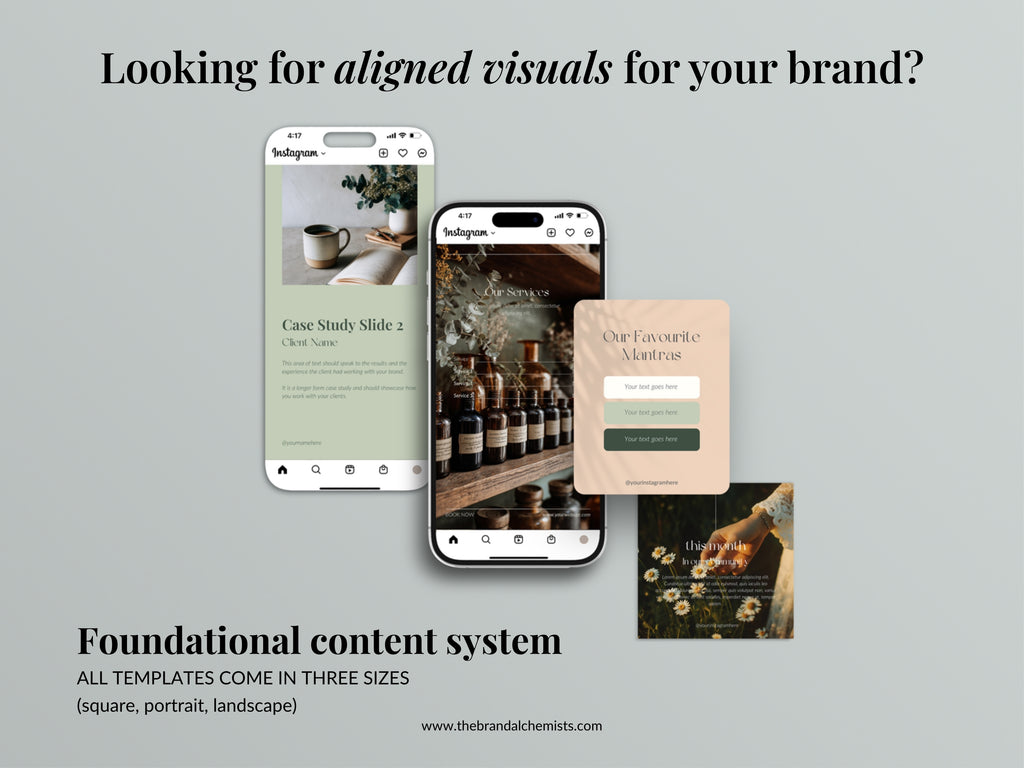 Mother Earth - Instagram Foundations Post Templates
