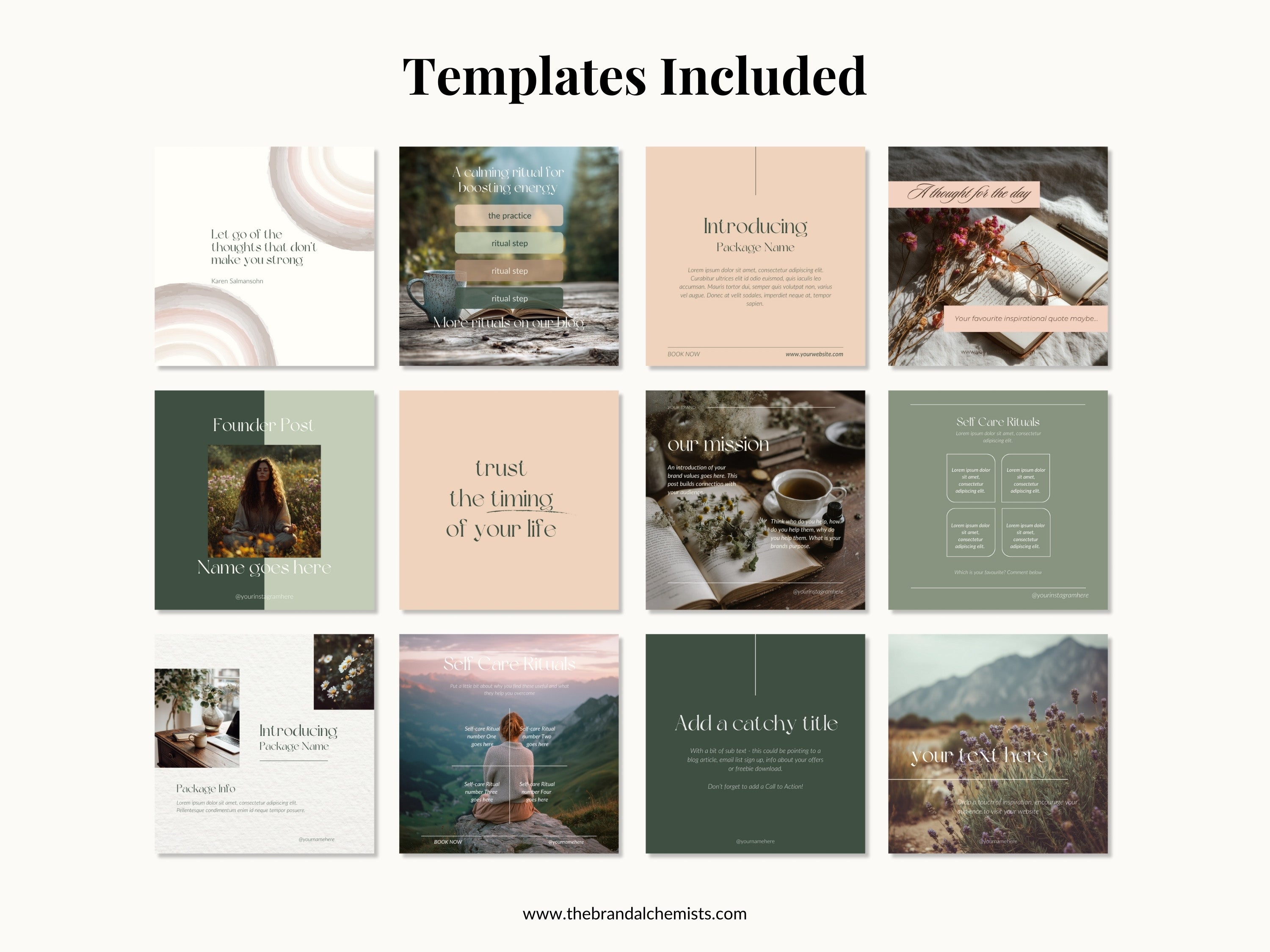 Mother Earth - Instagram Foundations Post Templates