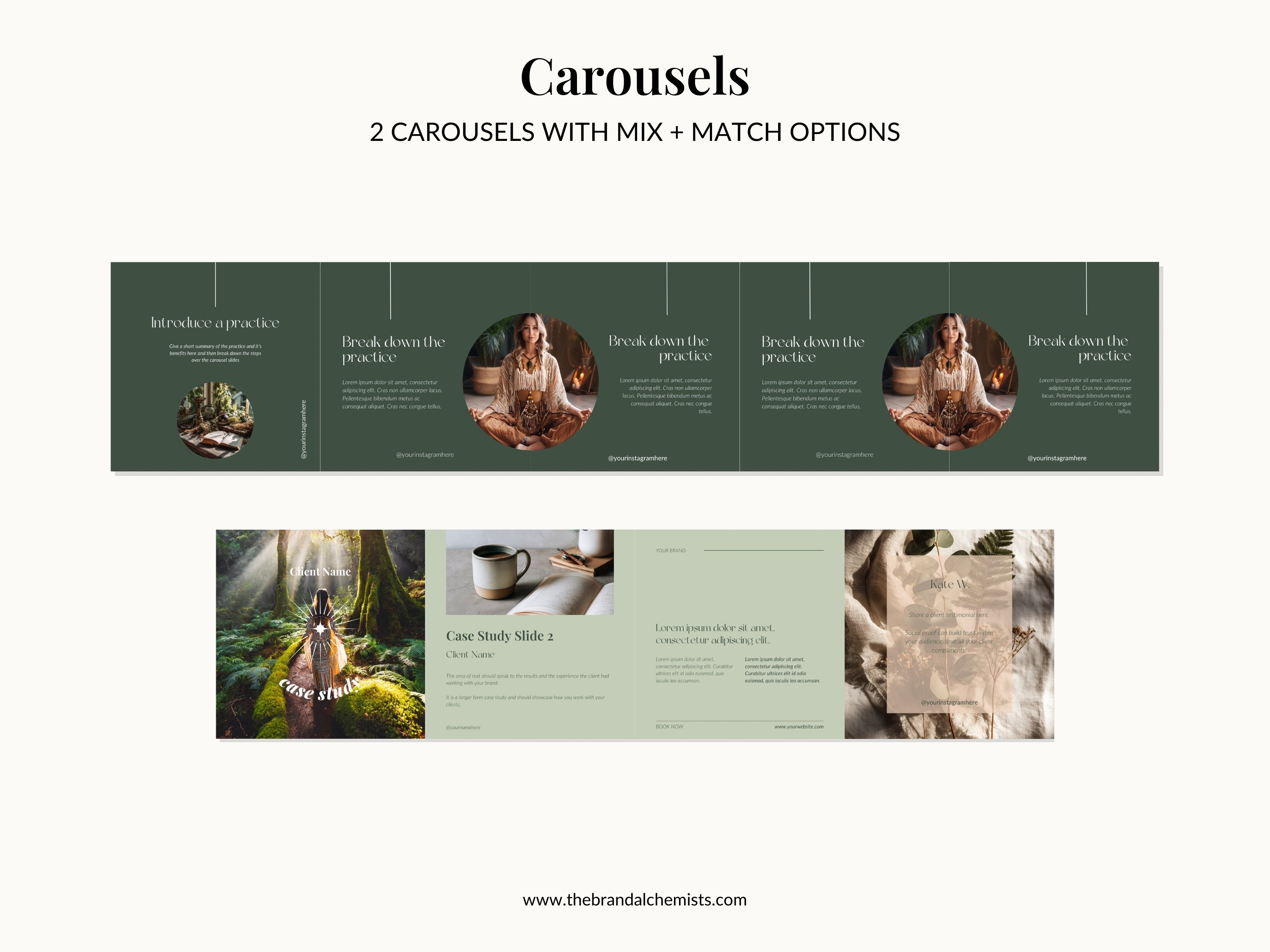 Mother Earth - Instagram Foundations Post Templates