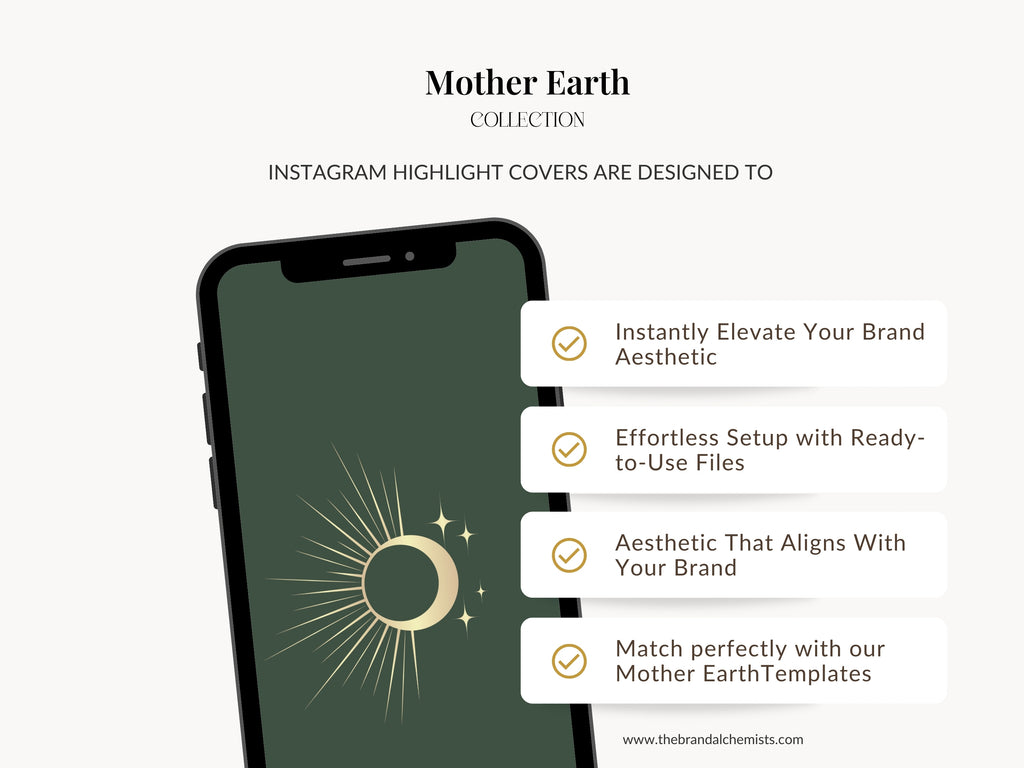 Mother Earth Instagram Highlight Covers