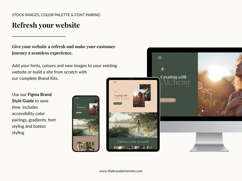 Mother Earth Brand System + UI Kit Vol. 1